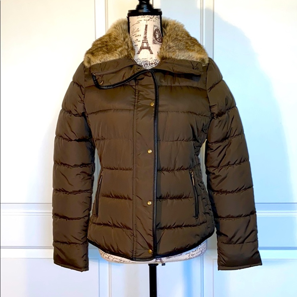 WOMEN’S FROST FREE FAUX-FUR PUFFER COAT
